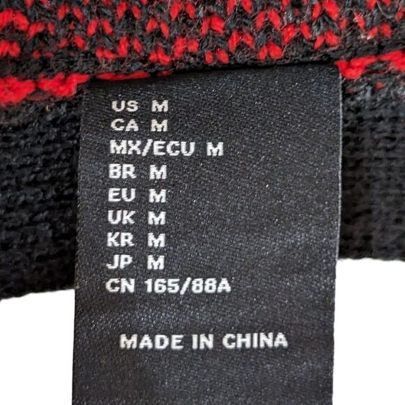 Disney x Forever 21 Mickey Mouse 90th Anniversary Buffalo Plaid Cardigan Size M - Picture 8 of 9